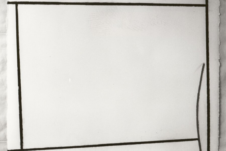 Miloš Cvach, kresba (8. 10.), 1985, uhel a pastel na papíře „Rives“, 50x65 cm